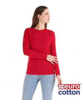 Polera Manga Larga Eurocotton