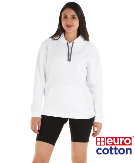 Poleron Canguro Unisex Eurocotton