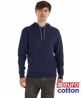 Poleron Canguro Unisex Eurocotton