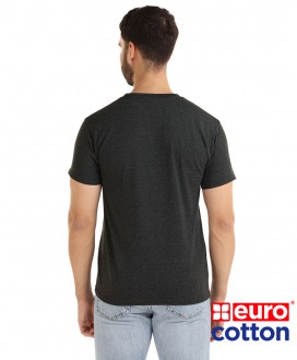 Polera Algodón Eurocotton Caballero