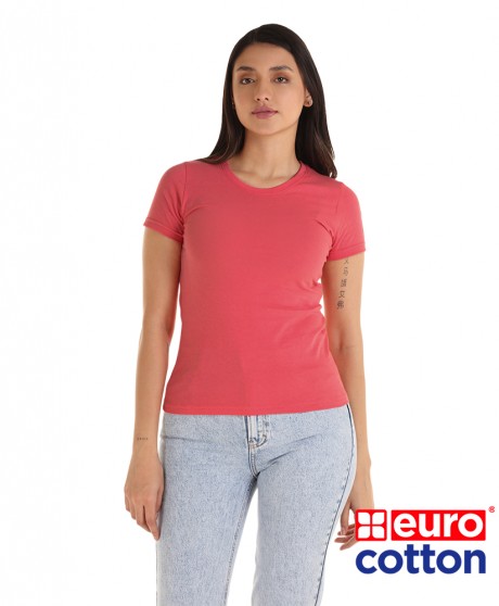 Polera Algodón Eurocotton Mujer