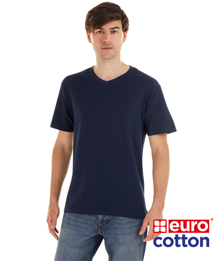 Polera Cuello V Eurocotton