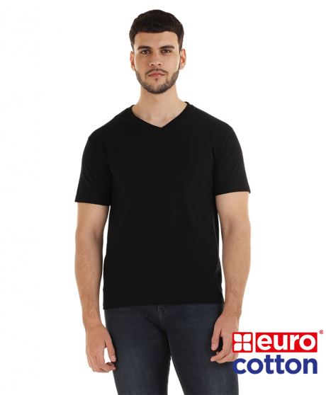 Polera Cuello V Eurocotton