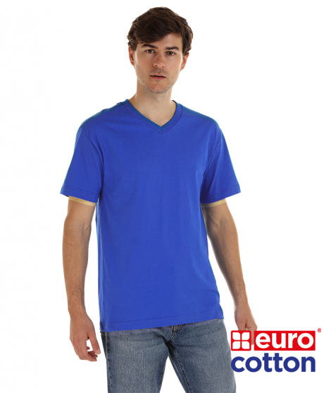 Polera Cuello V Eurocotton