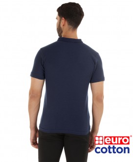 Polera Piqué Caballero Eurocotton