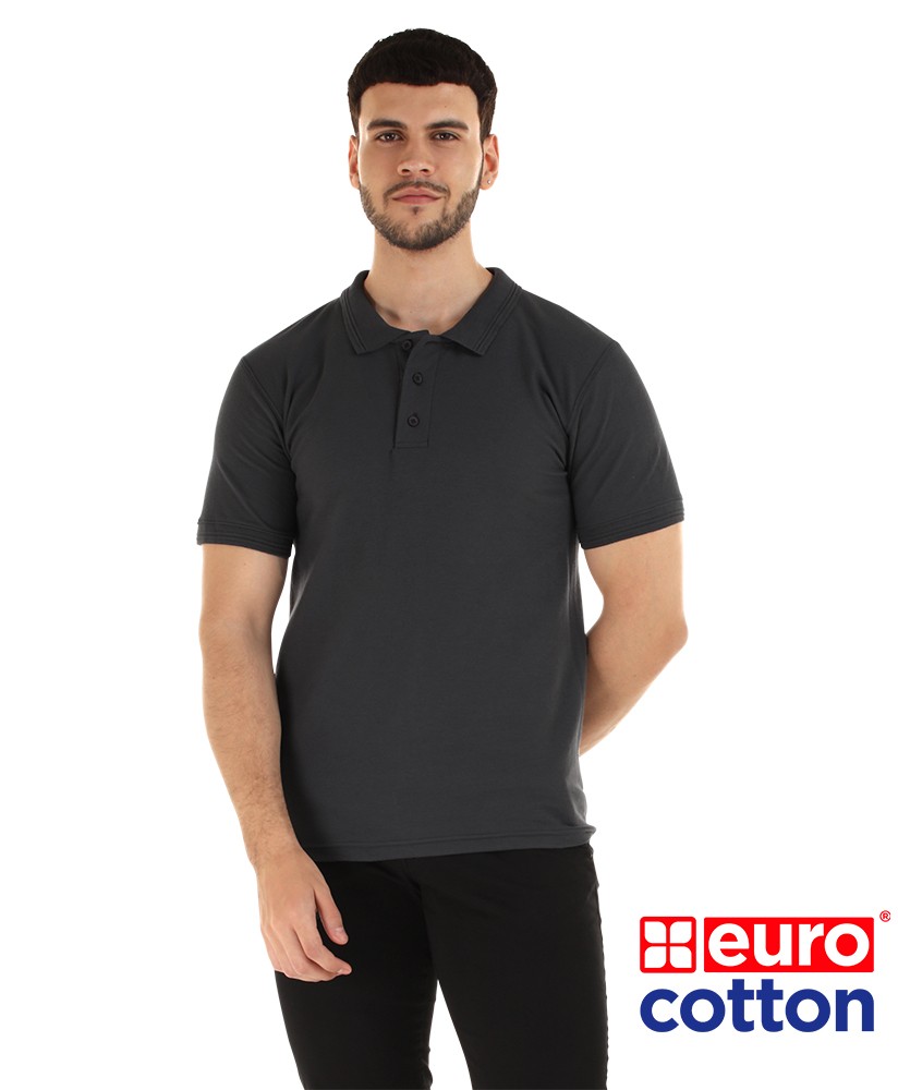 Polera Piqué Caballero Eurocotton