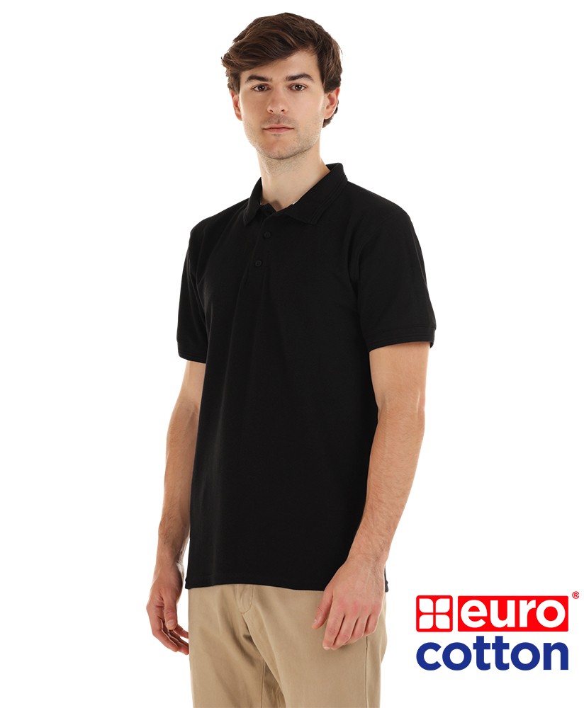 Polera Piqué Caballero Eurocotton