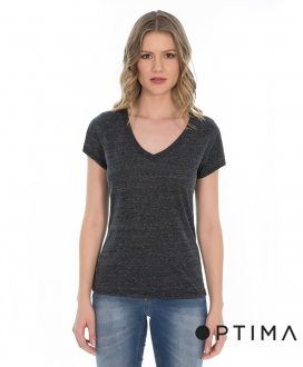 Polera Cuello V Snow Optima