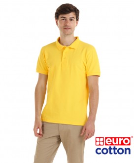 Polera Piqué Caballero Eurocotton