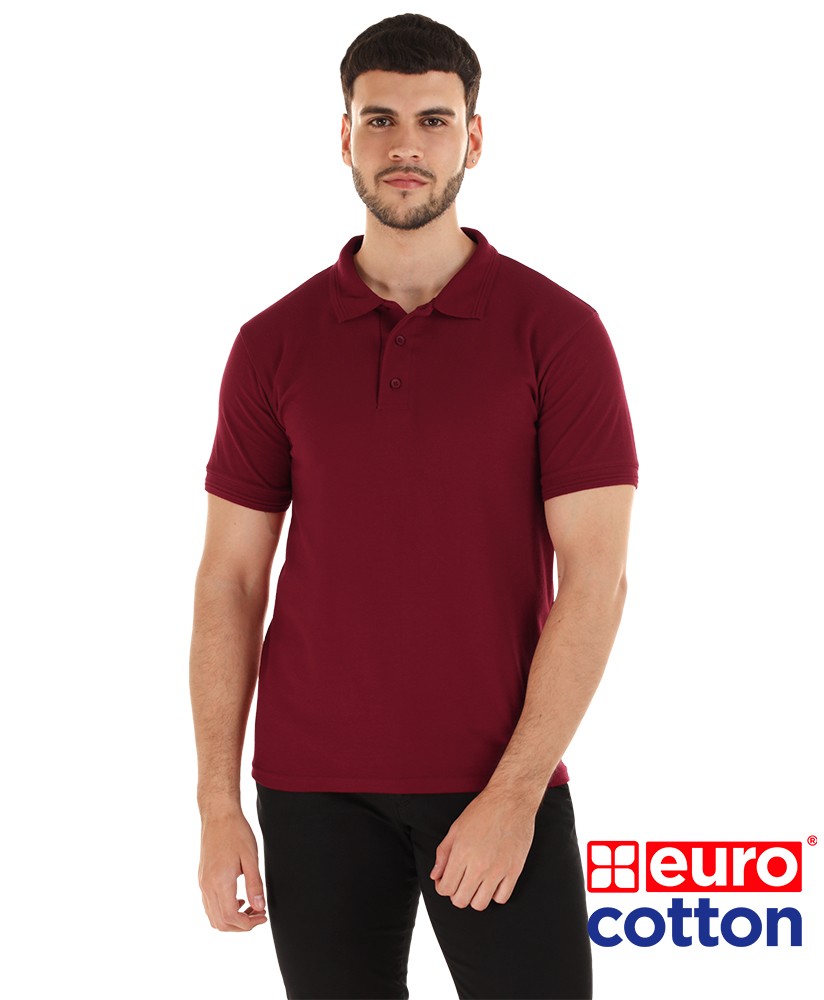 Polera Piqué Caballero Eurocotton