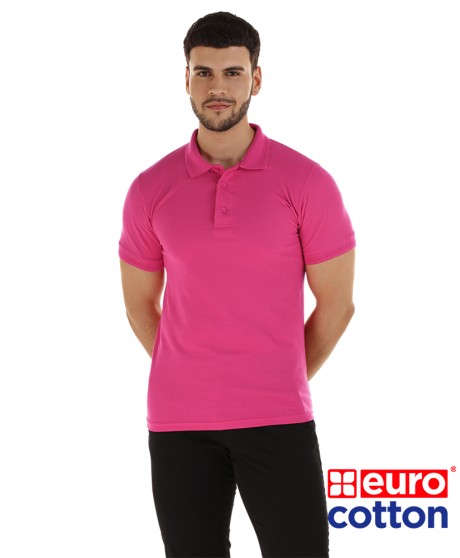 Polera Piqué Caballero Eurocotton